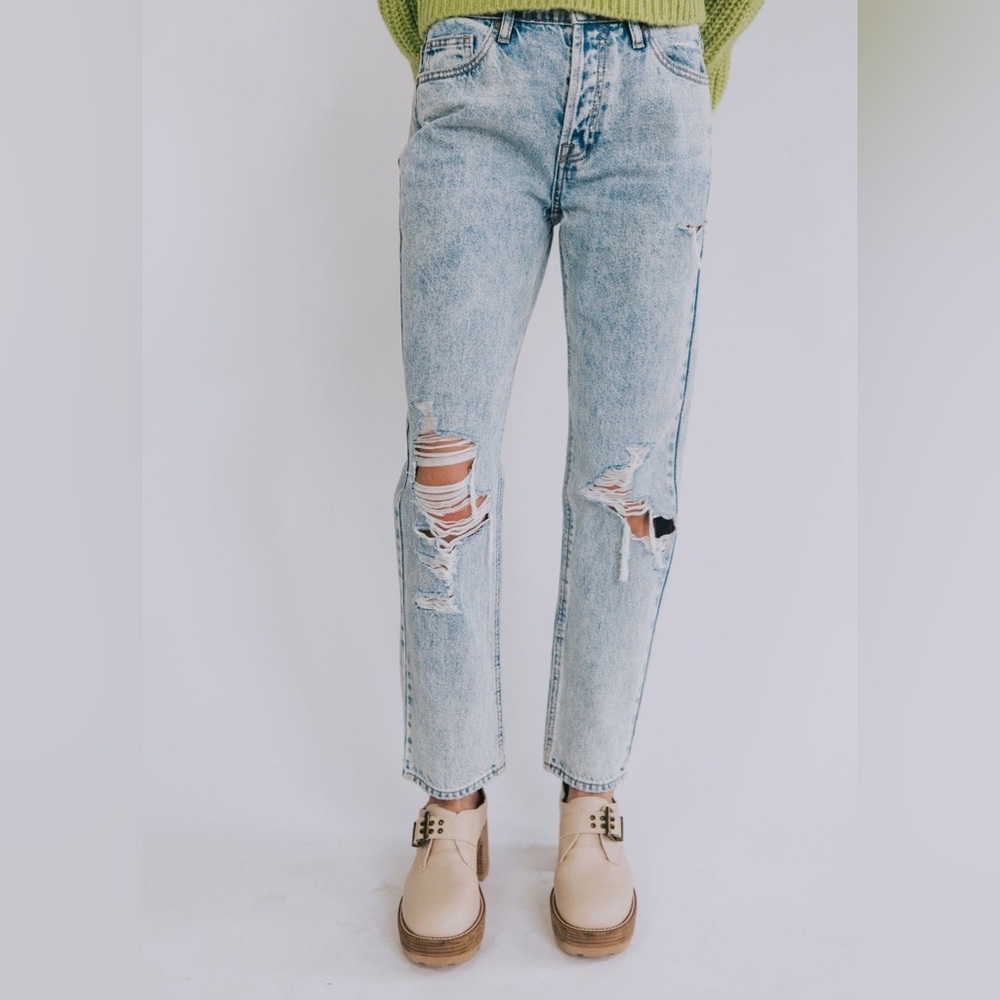 Hidden No Regrets Straight Jeans